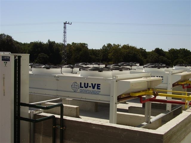 SHL dry cooler installation - Haifa -Israel